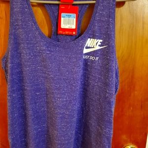 Womens purple Nike tank top size M